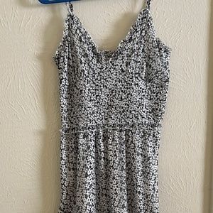 Knee length floral dress